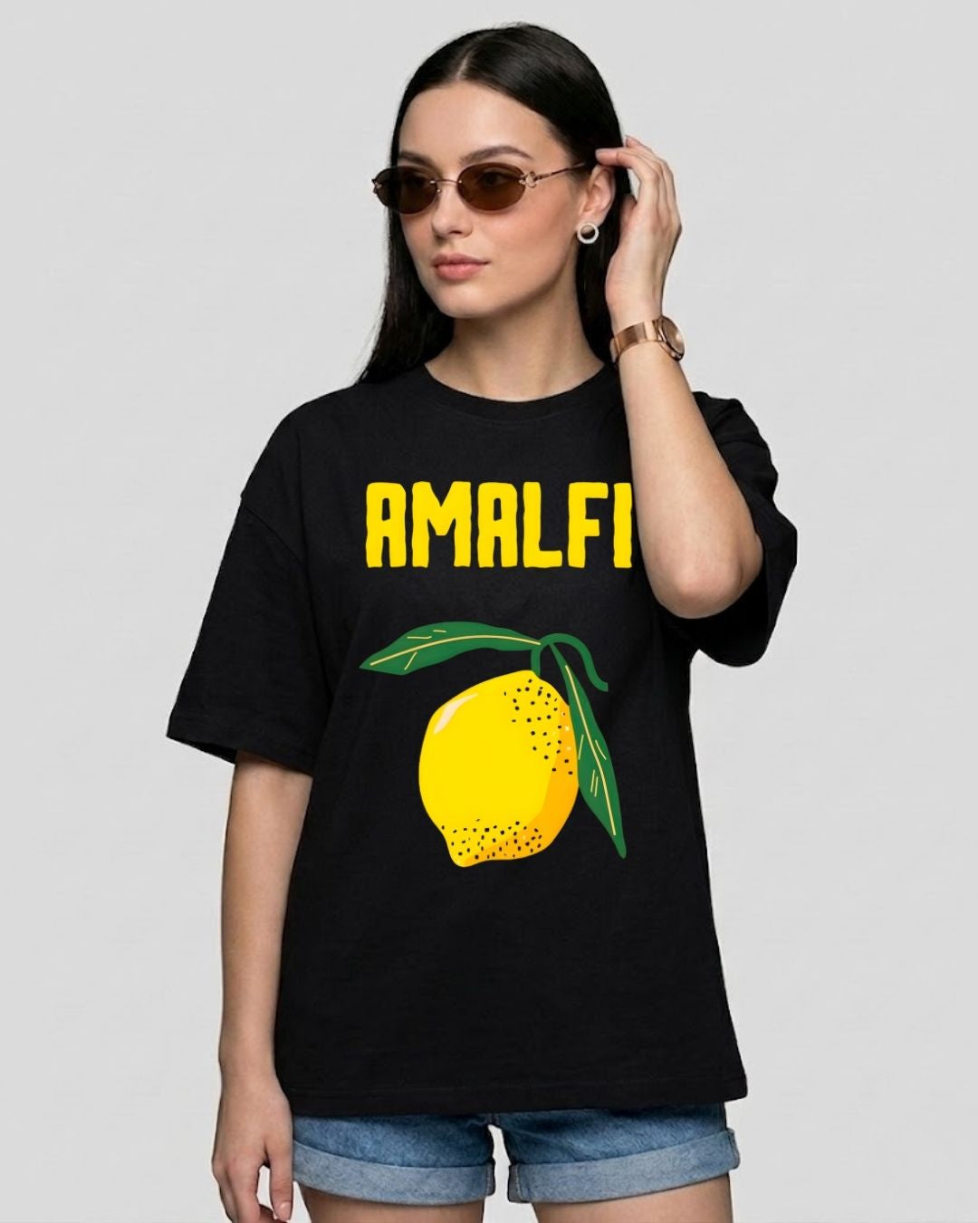 AMALFI WOMEN OVERSIZED GRAPHIC T-SHIRT