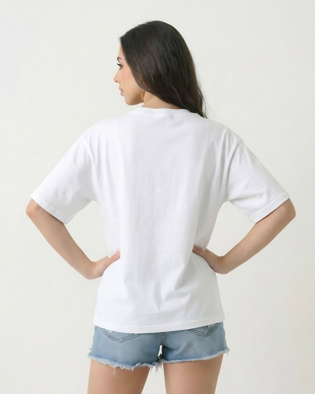 AMOR VIBES WOMEN OVERSIZED GRAPHIC T-SHIRT