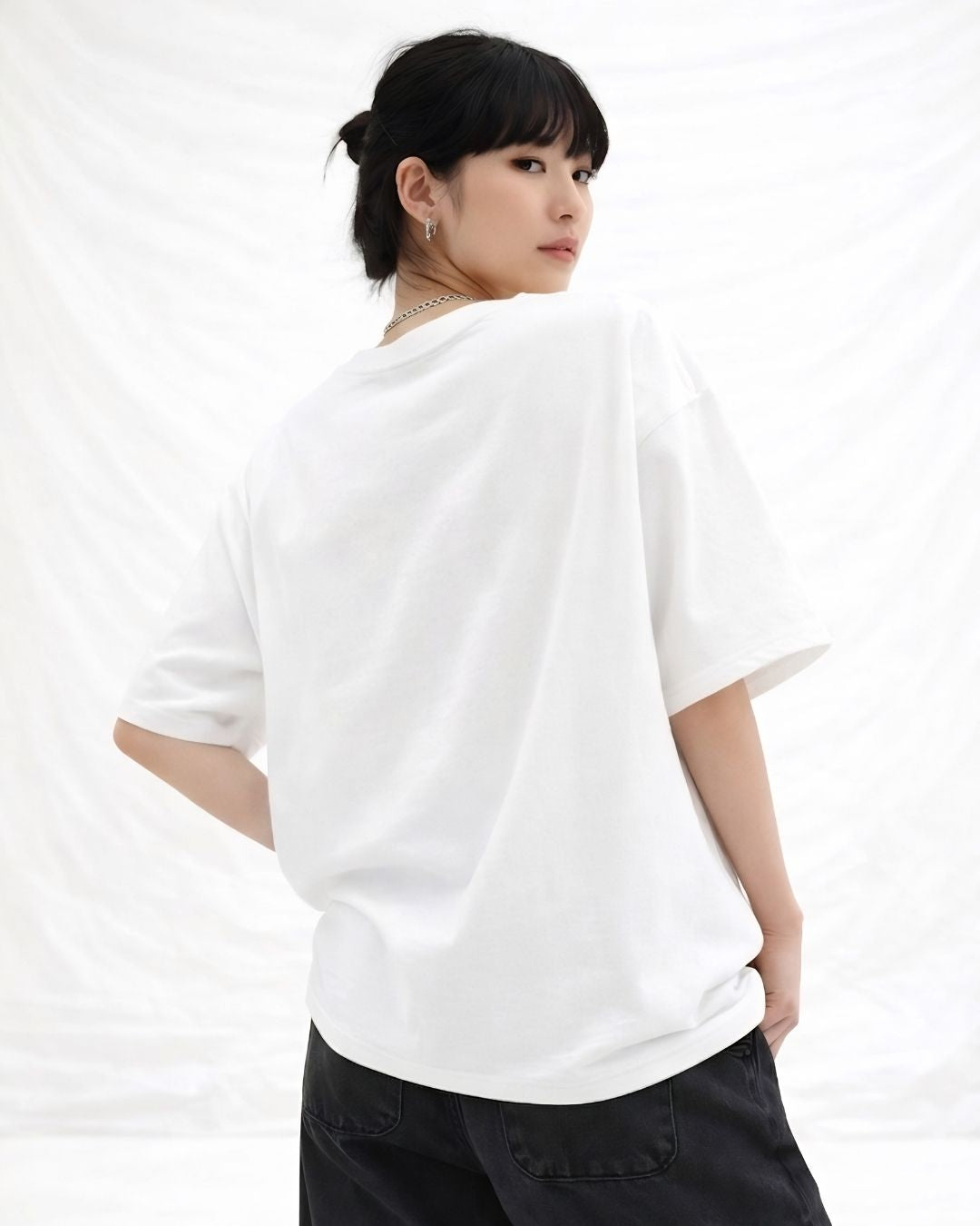 COFFEE CLUB WOMEN OVERSIZED GRAPHIC T-SHIRT