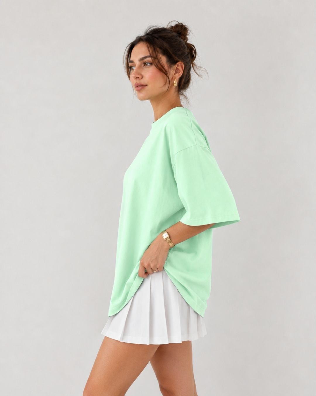 MINT WOMEN'S OVERSIZED CLASSIC T-SHIRT