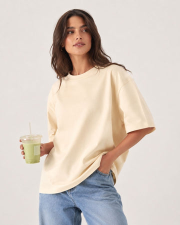 OFF WHITE WOMEN'S OVERSIZED CLASSIC T-SHIRT