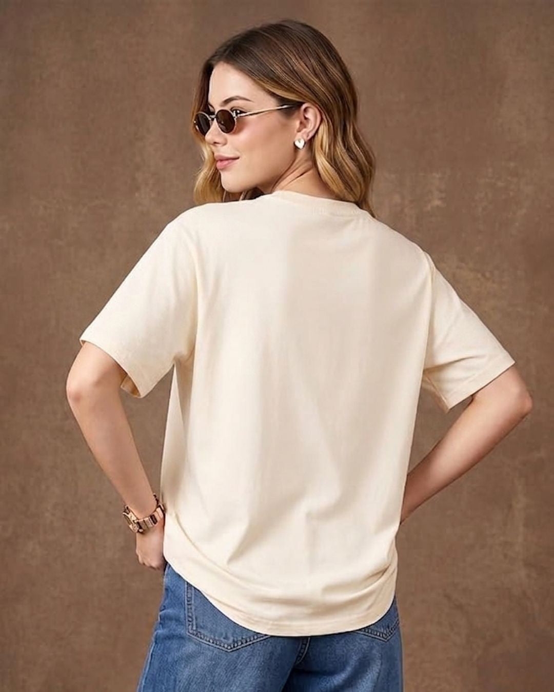 POTTER GIRL OVERSIZED GRAPHIC T-SHIRT