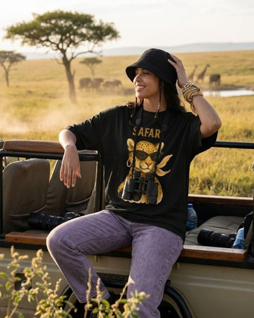 SAFARI WOMEN OVERSIZED GRAPHIC T-SHIRT