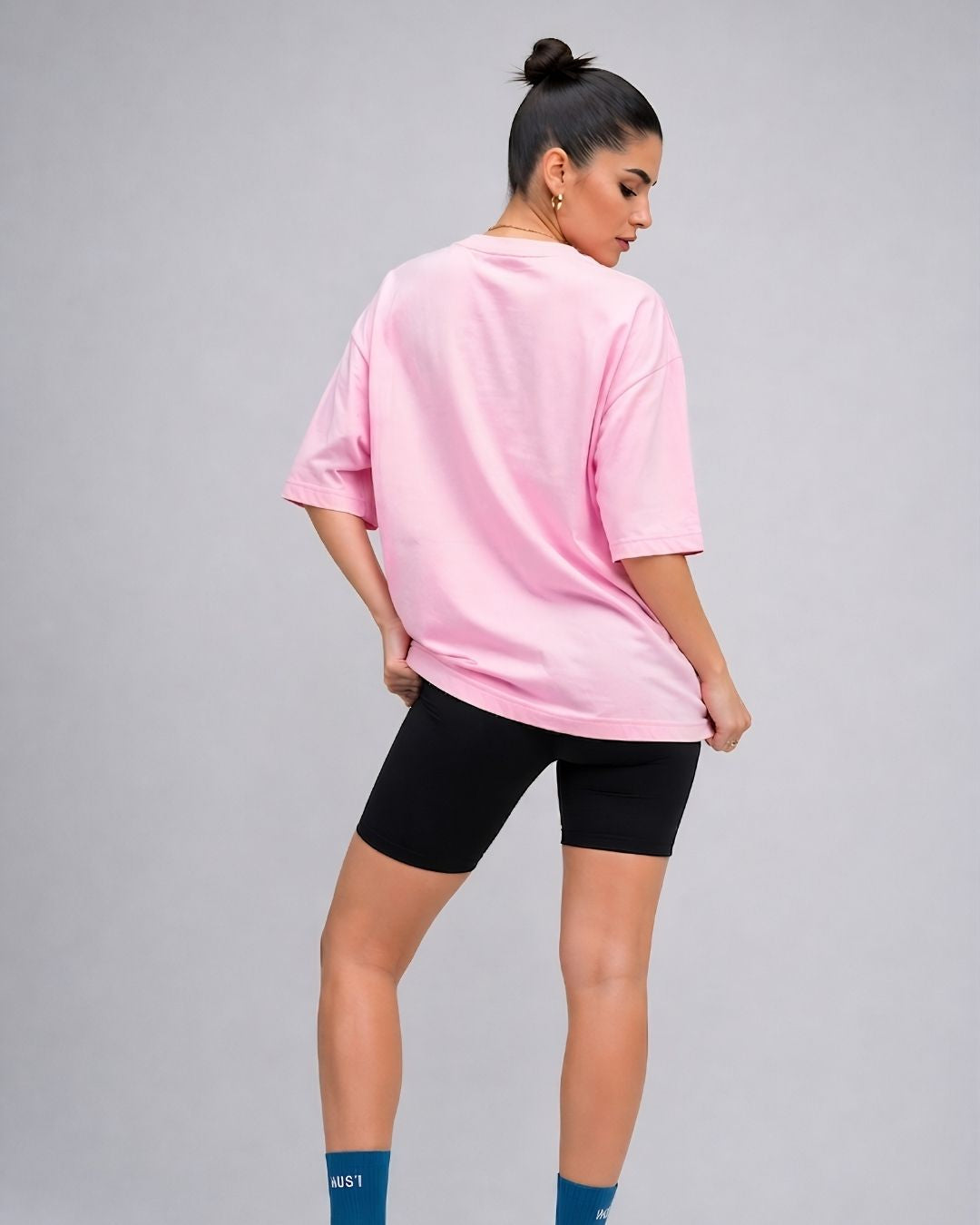 TASTE THE FEELING WOMEN OVERSIZED GRAPHIC T-SHIRT