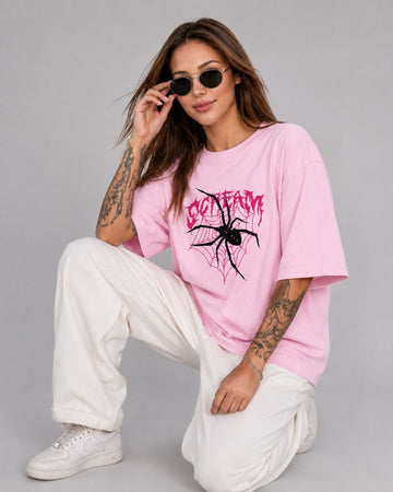 VENOM VEIL WOMEN OVERSIZED GRAPHIC T-SHIRT